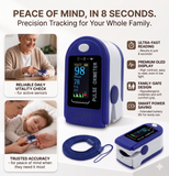 GlucaChill Pulse Premium Pulse Oximeter Finger Monitor Blood Oxygen Monitor