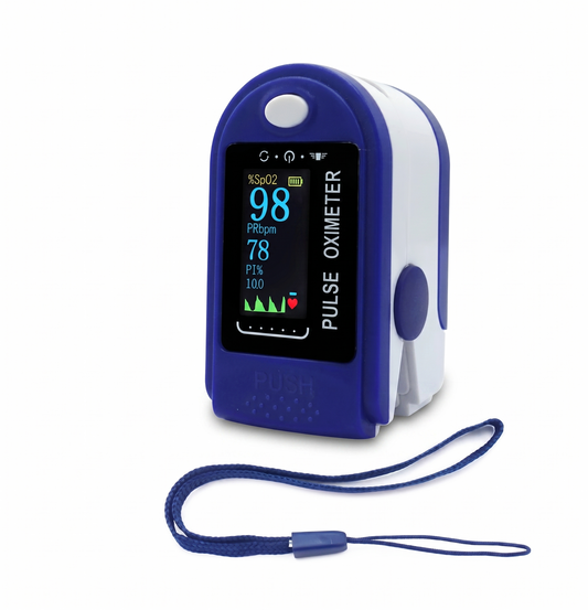GlucaChill Pulse Premium Pulse Oximeter Finger Monitor Blood Oxygen Monitor