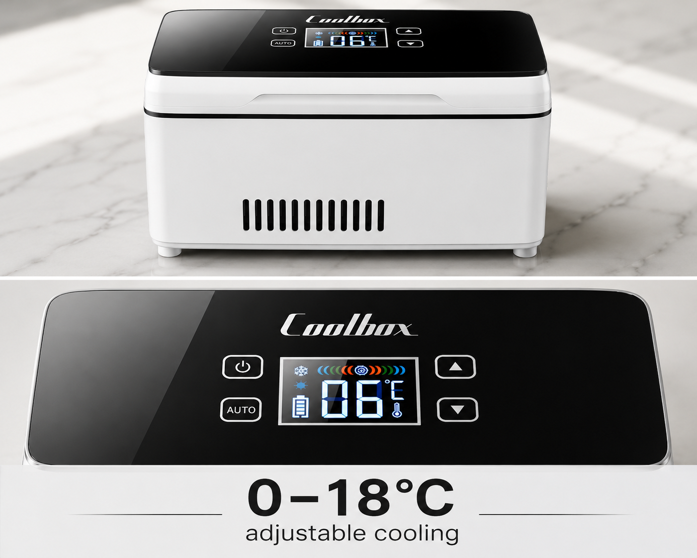 GlucaChill™ Portable Smart Bedside Medication Fridge (Members Only Pricing)